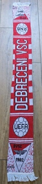 Debreceni Vasutas SC Fan Schal Mit Fransen Ungarische Liga ⚽⚽⚽⚽