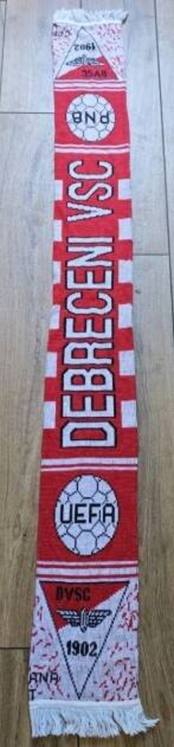 Debreceni Vasutas SC Fan Schal Mit Fransen Ungarische Liga ⚽⚽⚽⚽