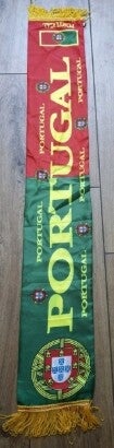 Portugal Fan Schal Mit Fransen Polyester Zustand Gut Nationalmannschaft ⚽⚽⚽⚽