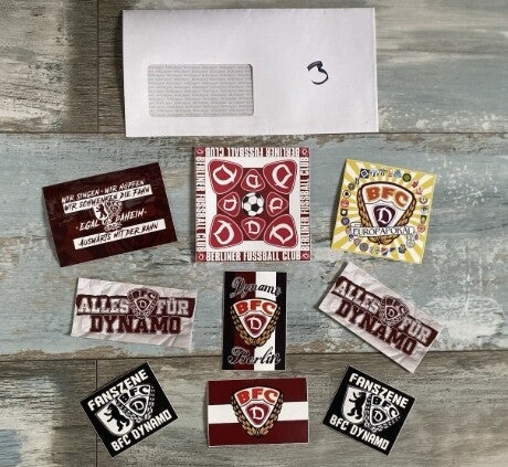BFC Dynamo Berlin Fan Sticker ⚽️ Aufkleber ⚽️ 9 Sticker ⚽️ BFC ⚽️