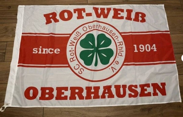 Rot Weiß Oberhausen Fahne " Since 1904 " ⚽⚽⚽