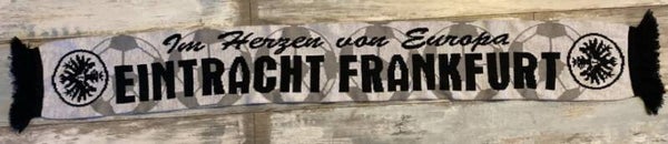 Eintracht Frankfurt Fan Schal ⚽️ Im Herzen Von Europa ⚽️ 🧣 Eintracht 🧣...