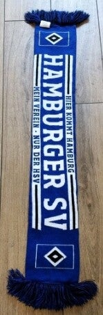 Hamburger SV Fan Schal Mit Fransen "Mein Verein Meine Liebe "