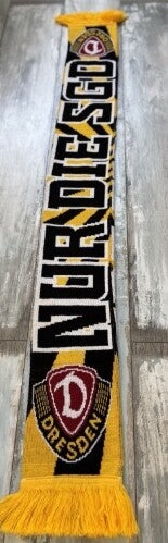 Dynamo Dresden Fan Schal ⚽️ Nur Die SGD ⚽️ Dynamo ⚽️🧣⚽️