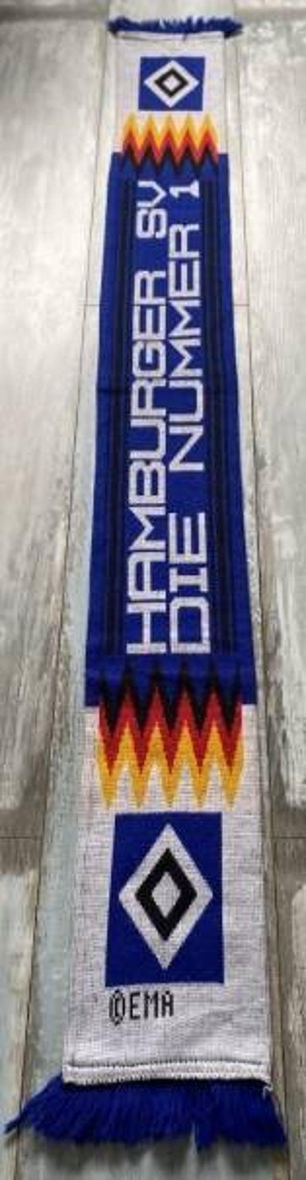 Hamburger SV Fan Schal ⚽️ HSV ⚽️ Die Nummer 1 ⚽️ 90‘er Schal 🧣⚽️🧣