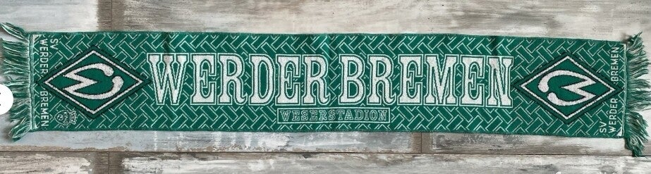 Werden Bremen Fan Schal ⚽️ Breitschal ⚽️ SV Werder Bremen 🧣⚽️🧣