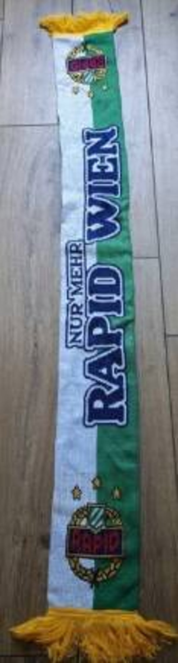 Rapid Wien Fan Schal Mit Fransen ⚽⚽⚽⚽ Zustand Wie Neu ⚽⚽⚽