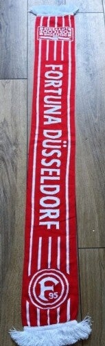 Fortuna Düsseldorf Fan Schal Mit Fransen " Deutsche Postcode Lotterie" ⚽⚽⚽⚽
