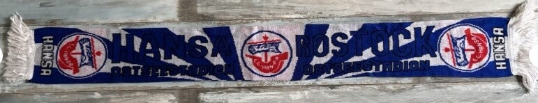 FC Hansa Rostock Fan Schal ⚽️ Ostseestadion ⚽️ Hansa ⚽️🧣⚽️