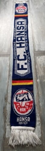 FC Hansa Rostock Fan Schal ⚽️ You‘ll Never Walk Alone ⚽️ Champignons Forever...