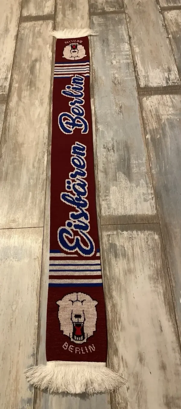 EHC Eisbären Berlin Fan Schal 🏒 Saison 2017/2018 🏒 🧣 Top Zustand 🧣  Schal-Oase (1388) Gewerblich 100% positive BewertungenMehr Artikel des VerkäufersMehr Artikel des VerkäufersVerkäufer kontaktieren