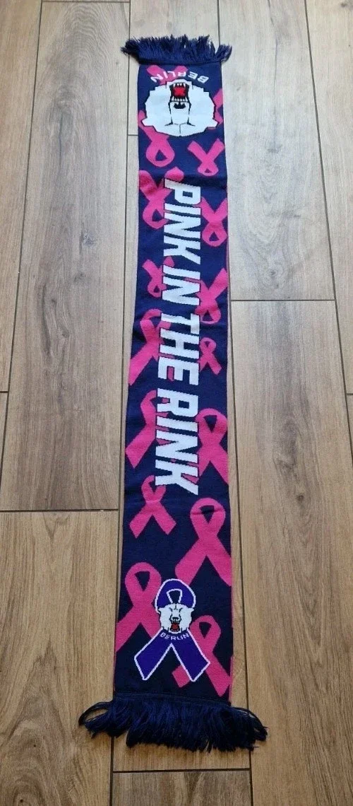 Eisbären Berlin Fanschal "Pink in the Ring "🏒🏒🏒🏒