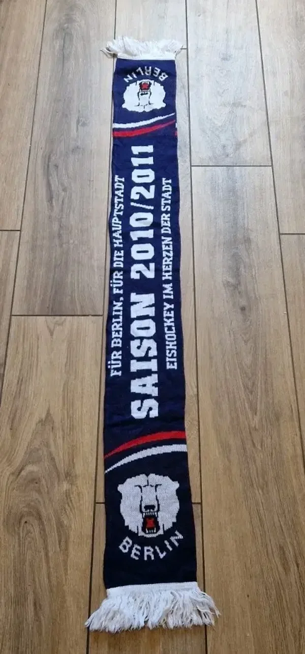 Eisbären Berlin Fanschal mit Fransen 🏒🏒🏒🏒 Saison 2010/2011