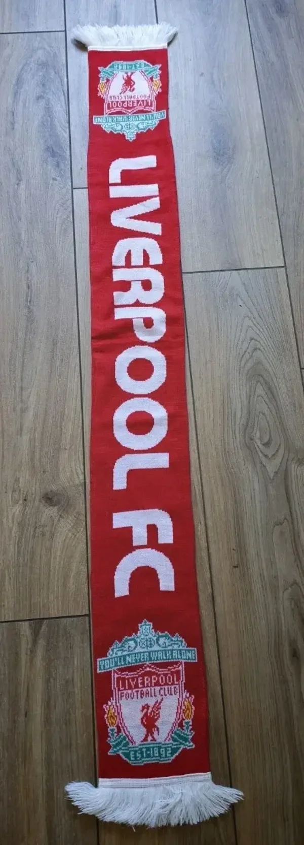 Liverpool FC Fan Schal Mit Fransen Zustand Top ⚽⚽⚽⚽