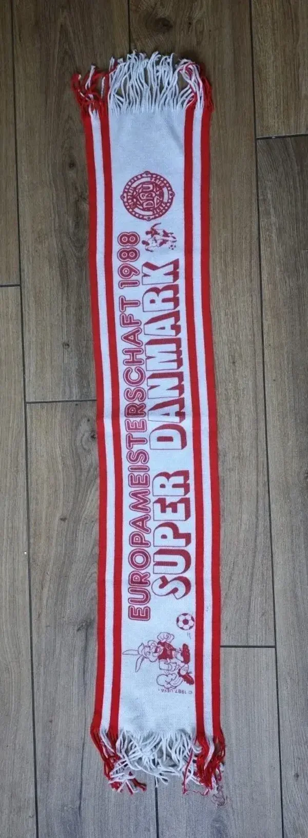 Dänemark Fan Schal "Europameisterschaft 1988 " Super Dänemark Original
