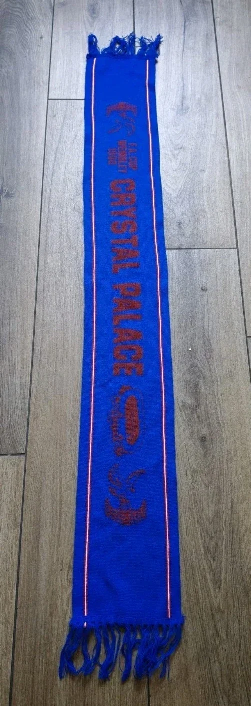 Crystal Palace Fan Schal Mit Fransen "Fa Cup 1990 " ⚽⚽⚽⚽