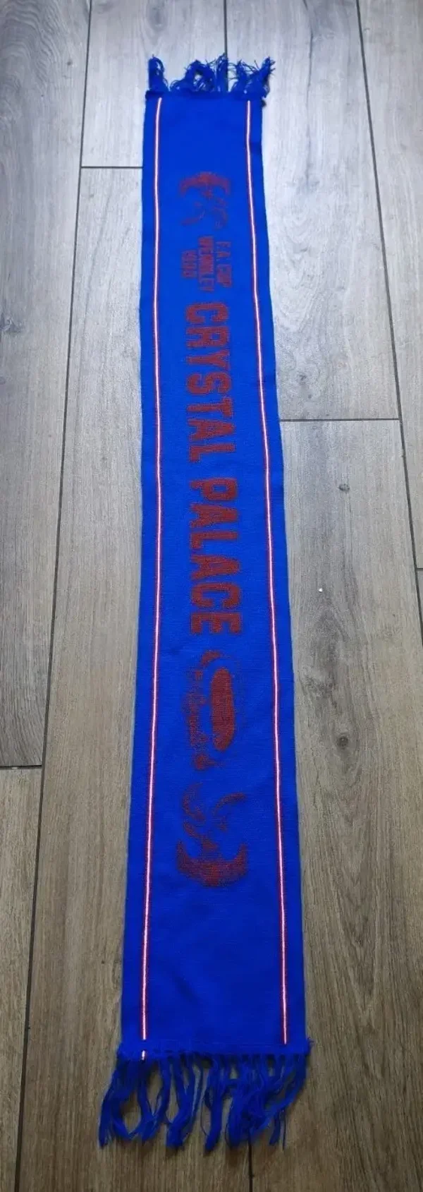 Crystal Palace Fan Schal Mit Fransen "Fa Cup 1990 " ⚽⚽⚽⚽