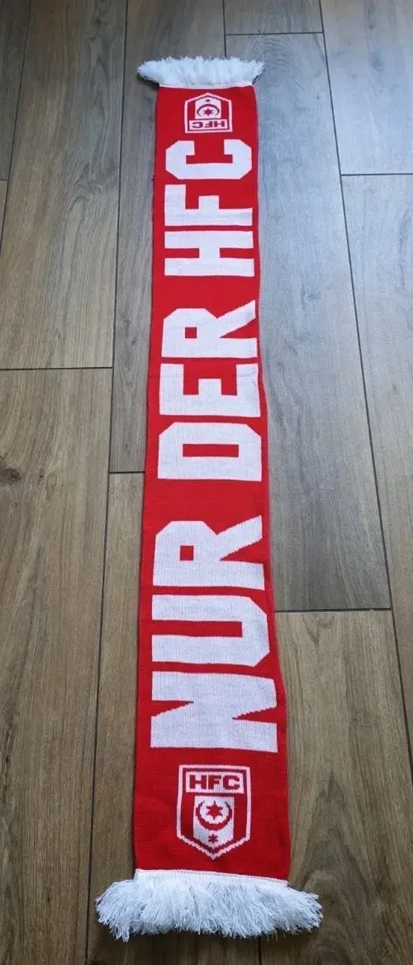 Hallescher FC Fan Schal Mit Fransen " Nur Der HFC " ⚽⚽⚽⚽