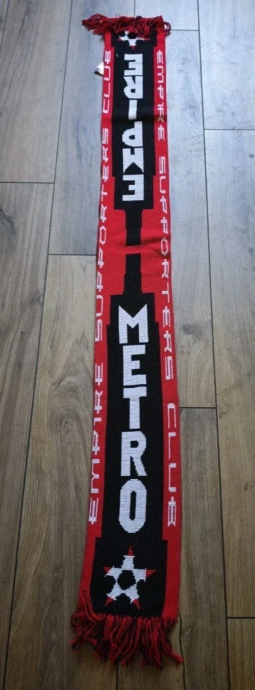 Metro FC Fan Schal " Absolute Rarität Bridge And Tunnel " Zustand Perfekt ⚽⚽⚽
