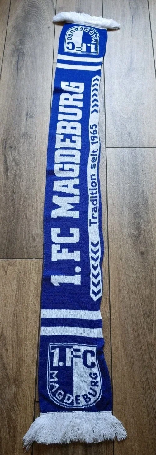 1.FC Magdeburg Fan Schal " Tradition Verpflichtet 1965 " ⚽⚽⚽⚽