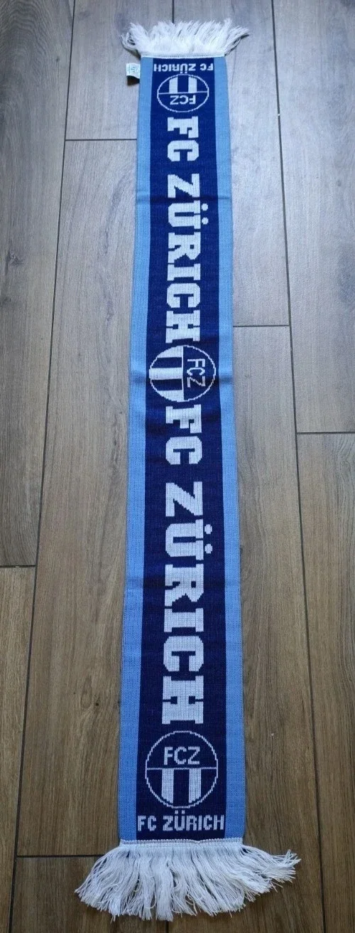 FC Zürich Fan Schal Mit Fransen Wie Neu ⚽⚽⚽⚽