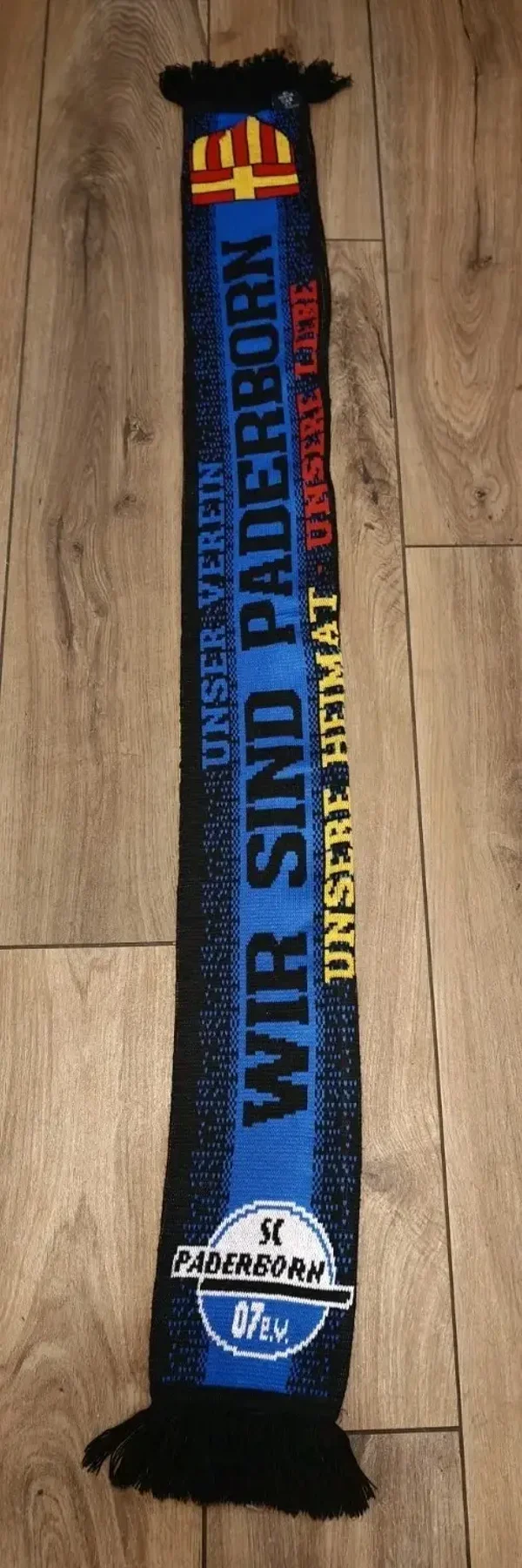 SC Paderborn 07 Fan Schal Mit Fransen " Wir Sind Paderborn " ⚽⚽⚽⚽