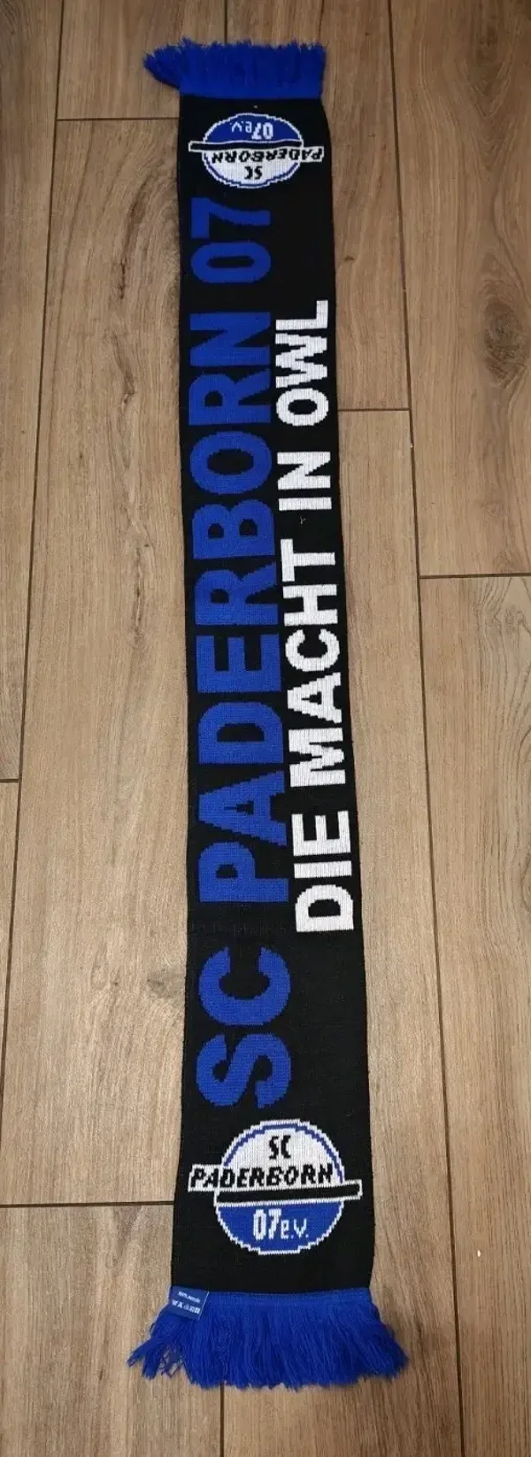 SC Paderborn 07 Fan Schal Mit Fransen " Die Macht In OWL " ⚽⚽⚽⚽