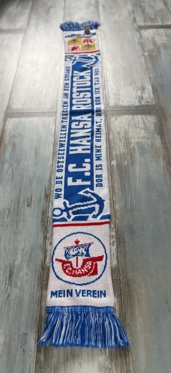 FC Hansa Rostock Fan Schal ⚽️ Mein Verein ⚽️ Meine Heimat ⚽️ 🧣 ⚽️
