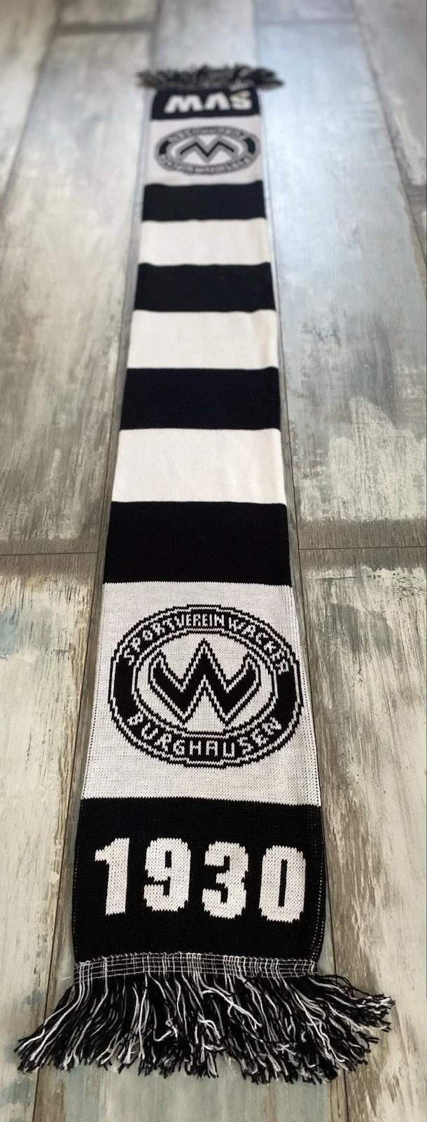 SV Wacker Burghausen Fan Schal ⚽️ Wacker Burghausen 1930 ⚽️ Top Zustand ⚽️