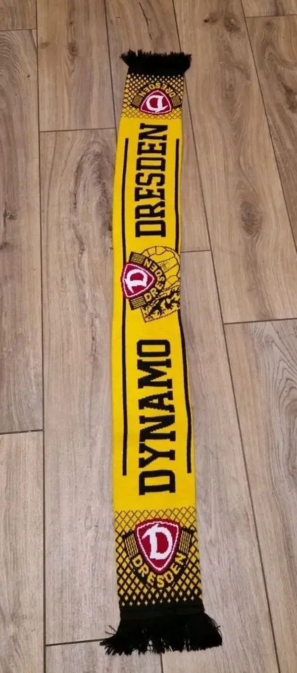 Dynamo Dresden Fanschal mit Fransen Zustand Top 2.Bundesliga ⚽️⚽️⚽️⚽️