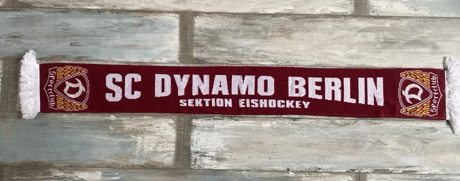 SC Dynamo Berlin Fan Schal 🏒 Sektion Eishockey 🏒 Sportclub Dynamo 🏒 🧣