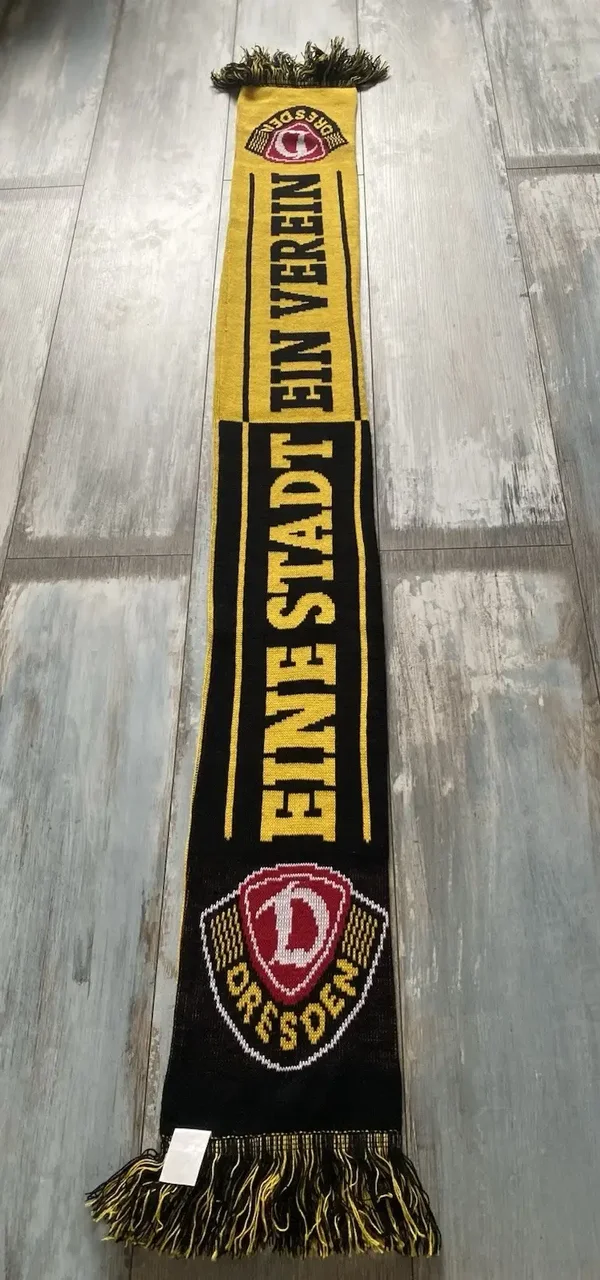 Dynamo Dresden Fan Schal ⚽️ Eine Stadt Ein Verein ⚽️ SG Dynamo ⚽️🧣⚽️