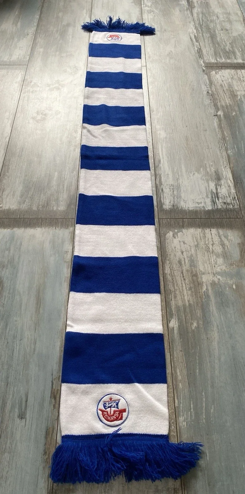 FC Hansa Rostock Fan Schal ⚽️ Balkenschal ⚽️ Blockschal ⚽️ To Zustand 🧣⚽️🧣