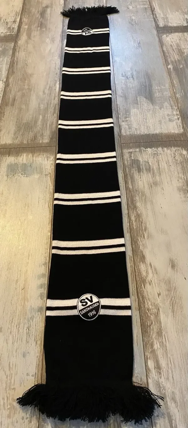 SV Sandhausen 1916 e.V. Fan Schal ⚽️ Schlichter Schal Mit Fransen ⚽️ Top ⚽️