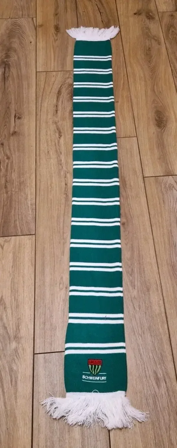 1.FC Schweinfurt 05 Fanschal mit Fransen "Blockschal " ⚽️⚽️⚽️⚽️