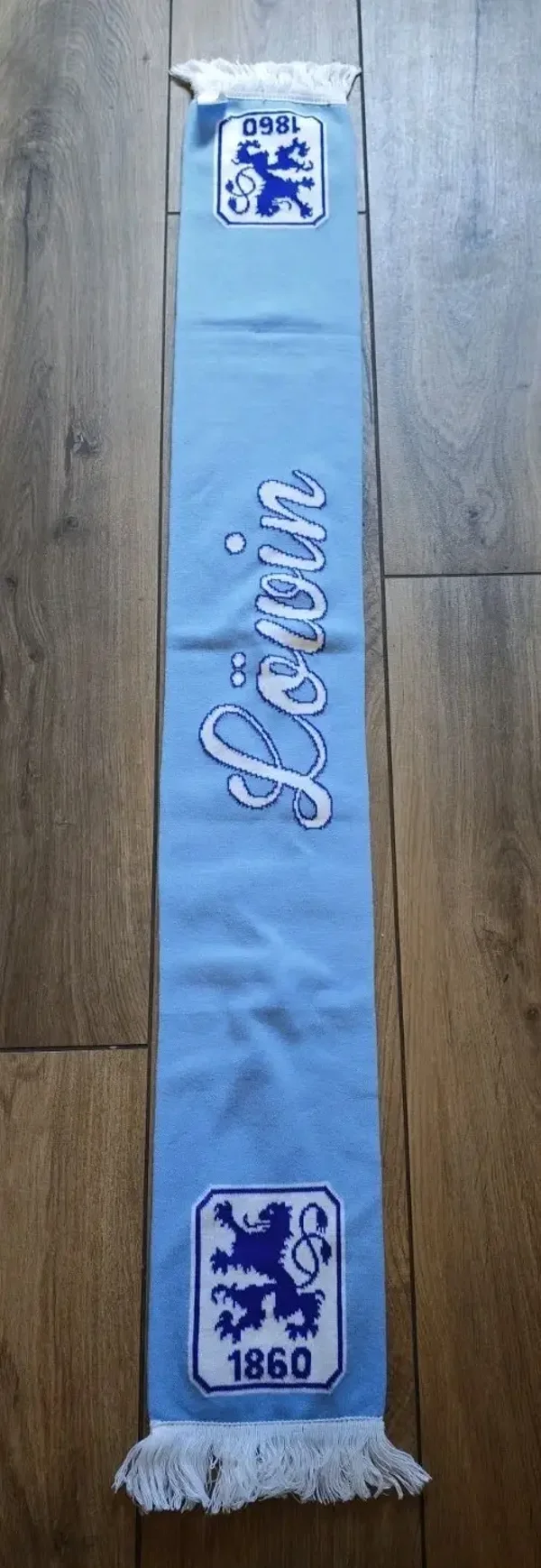TSV 1860 München Fan Schal Mit Fransen "Löwin " ⚽⚽⚽⚽