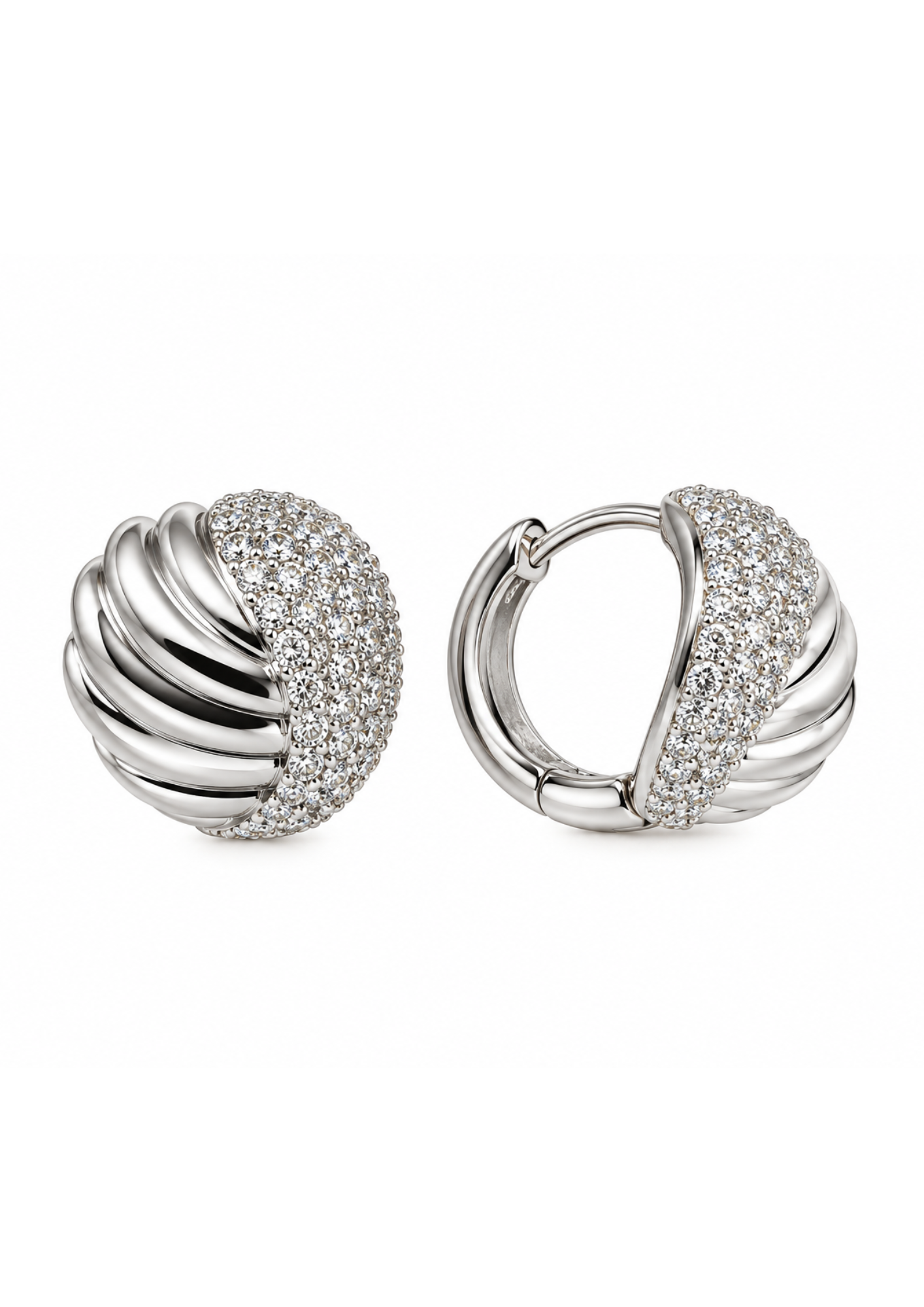 Aretes Furova Silver