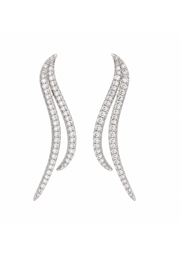 Aretes Zuver Silver
