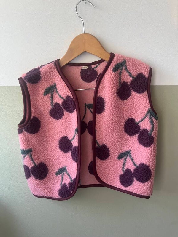 Gilet - cherry