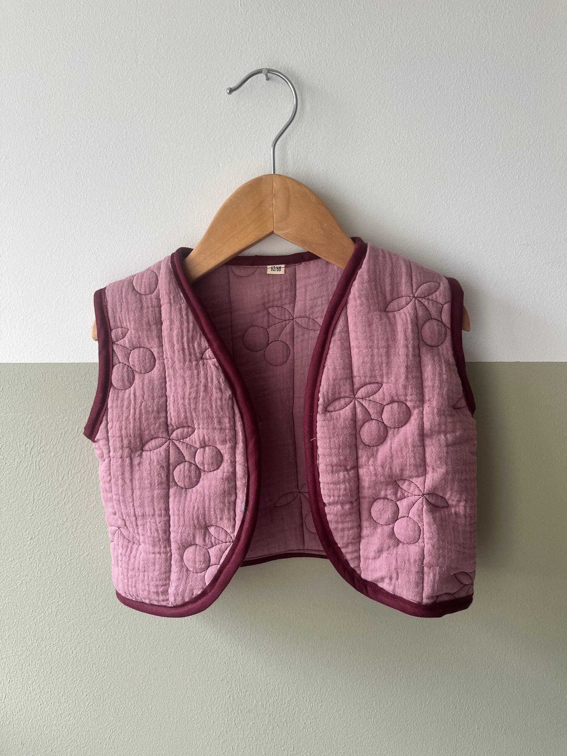 Gilet - kersen