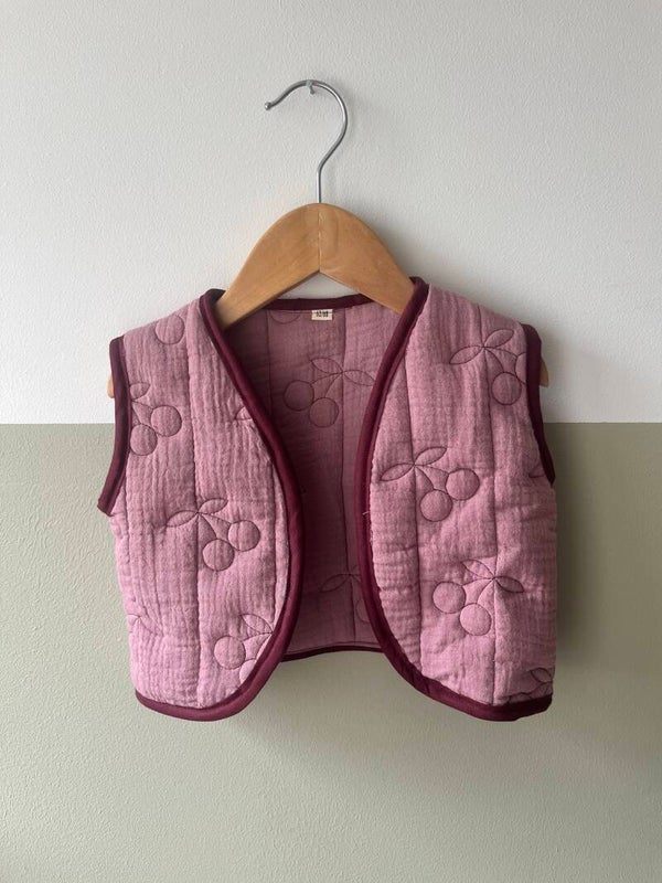 Gilet - kersen
