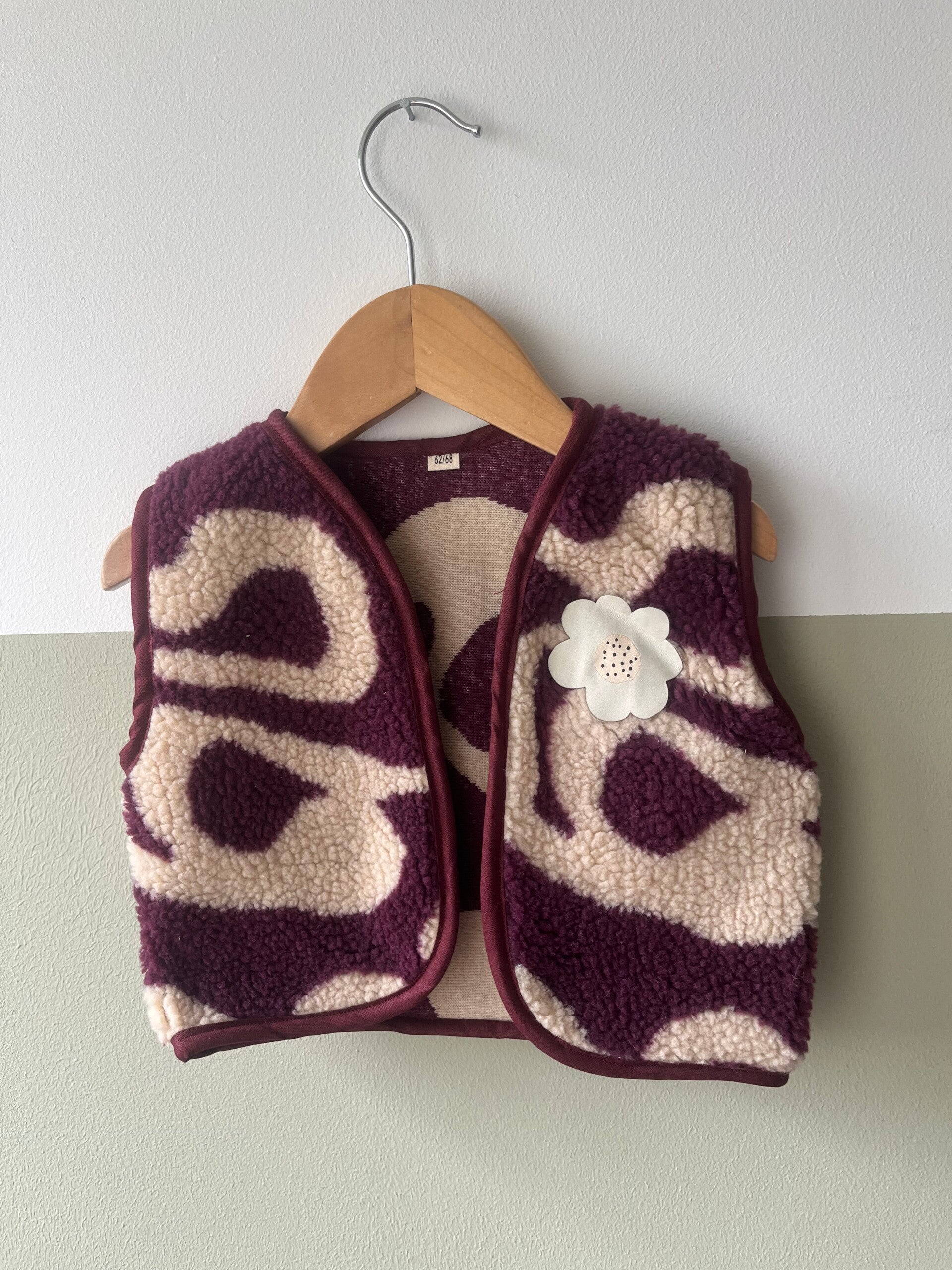 Gilet - flower 62/68