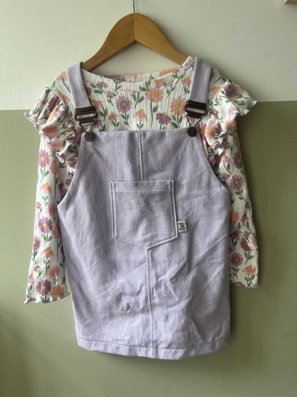 Tuinjurkje met shirt 98/104
