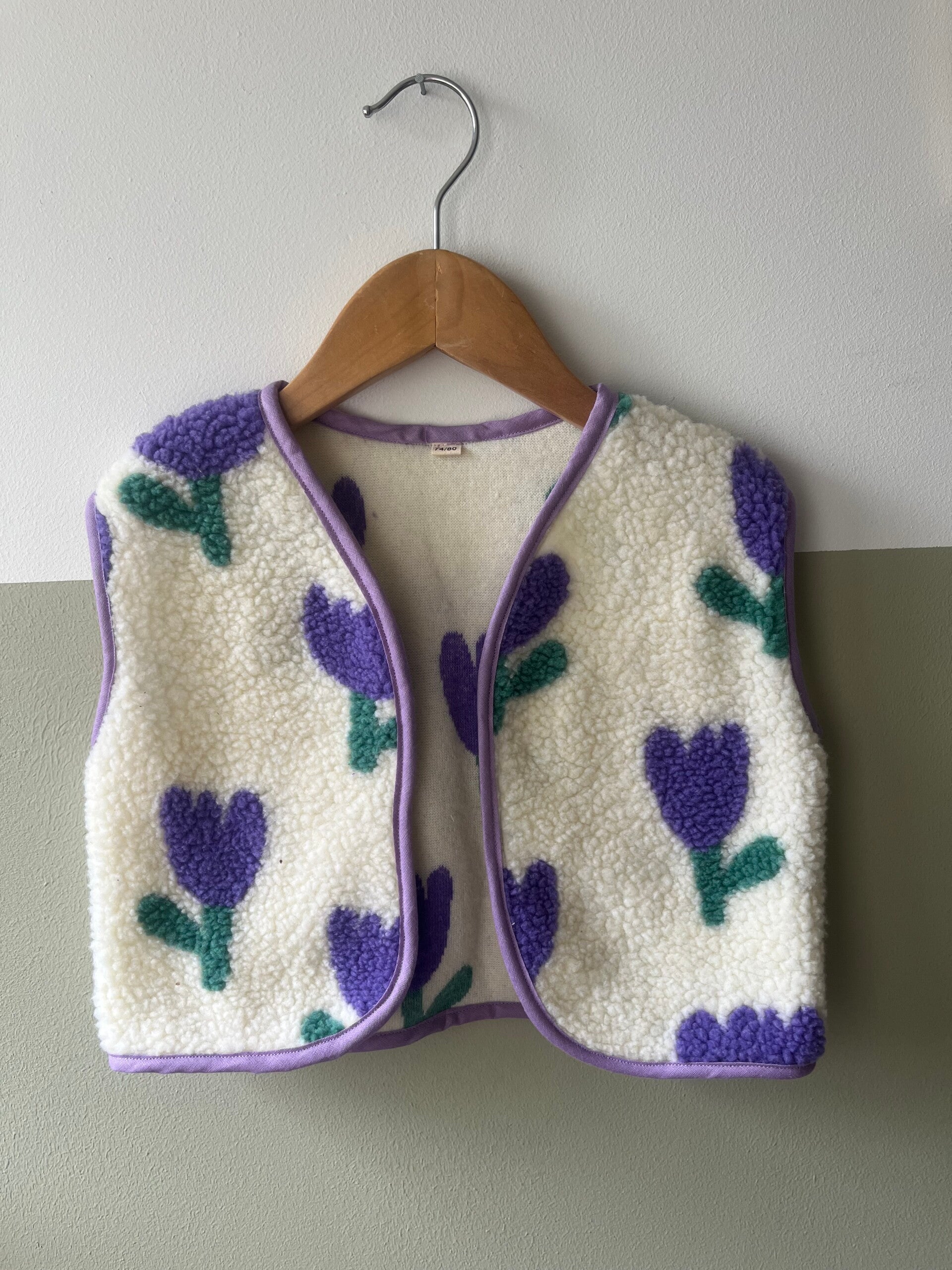 Gilet - tulpen lila