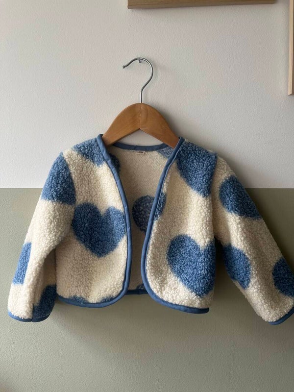 Jasje - hartjes blauw