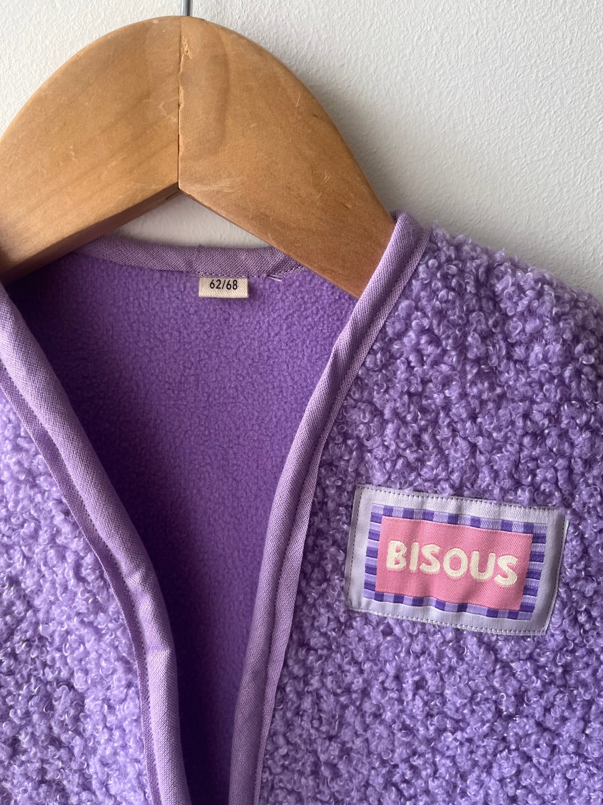 Gilet - bisous 62/68