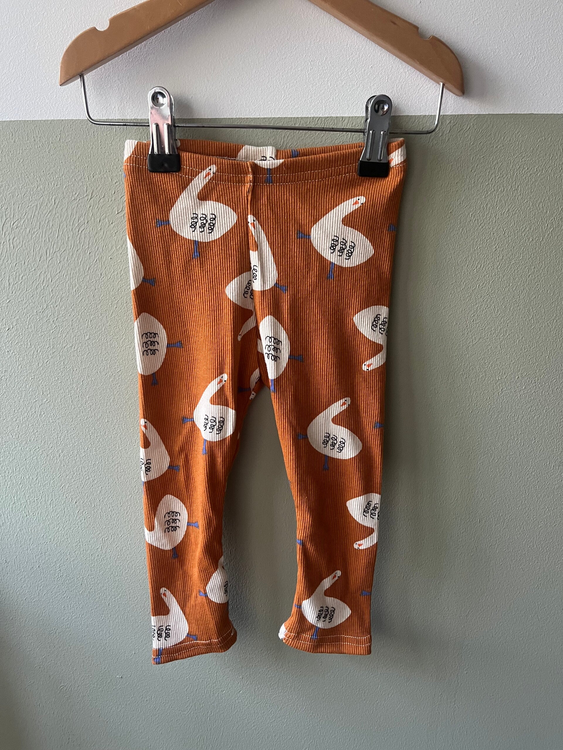 Legging - silly goose oker