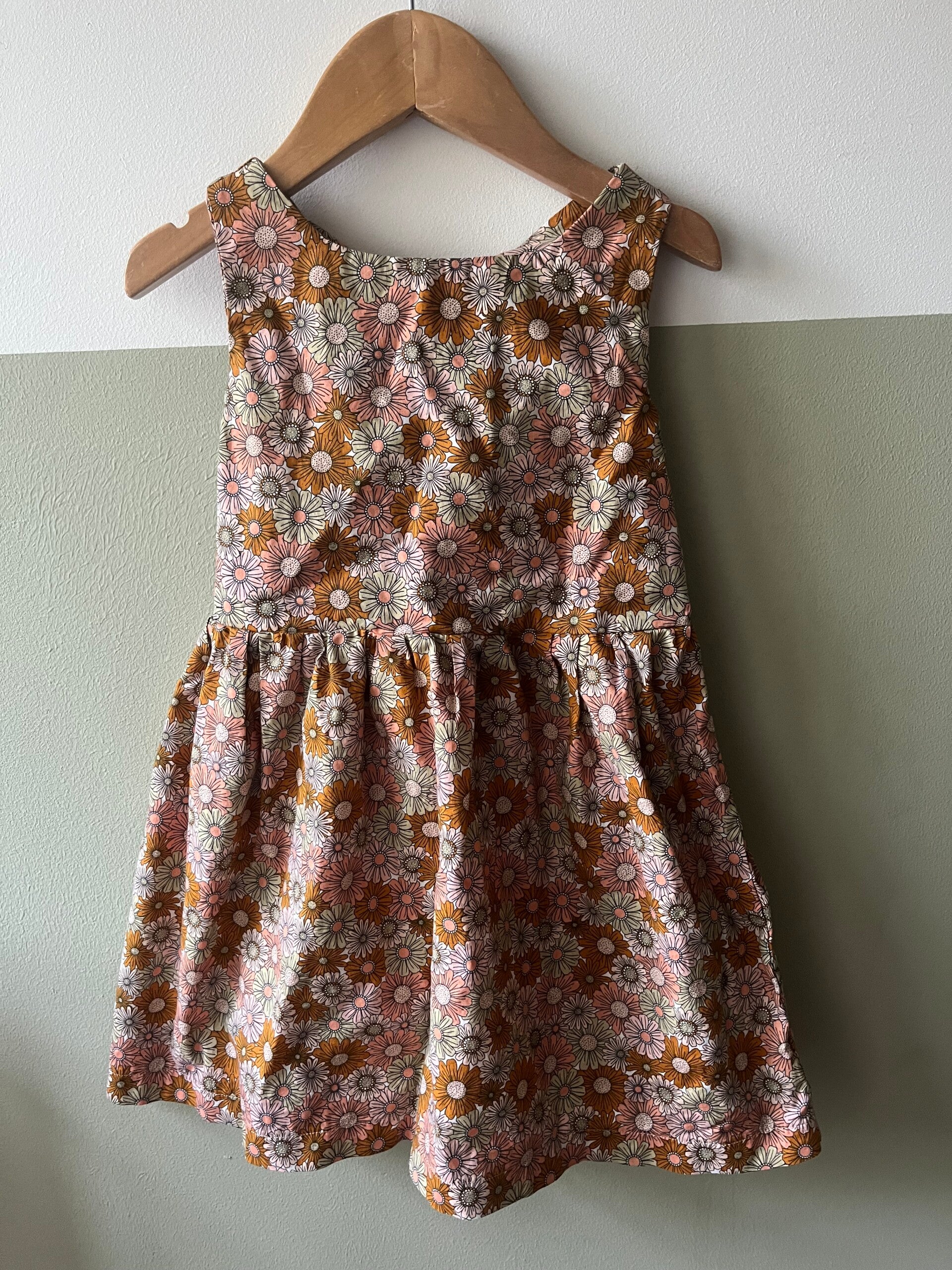 Flower dress 86/92
