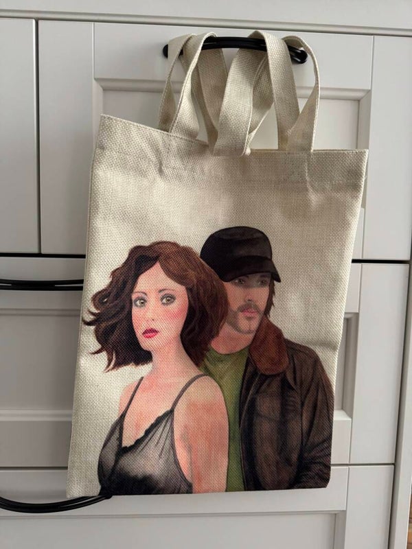 TOTE BAG RAQUEL Y ENRIQUE O ANA Y MATTEO
