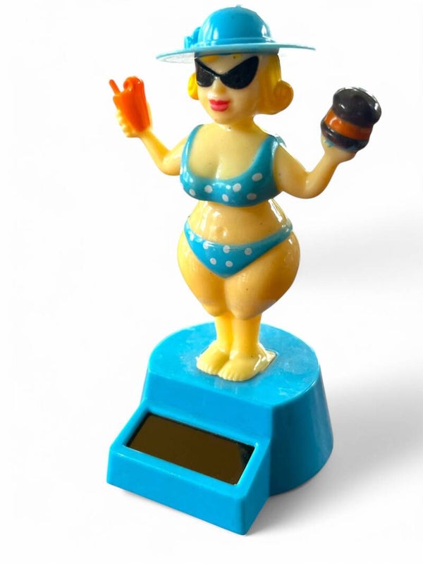 Solcelle bikinipige